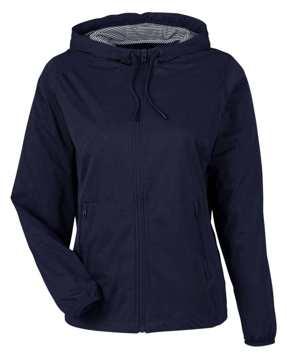 North End Women's Network Lightweight Jacket. NE75W - Classic Navy Heather