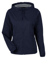 North End Women's Network Lightweight Jacket. NE75W - Classic Navy Heather