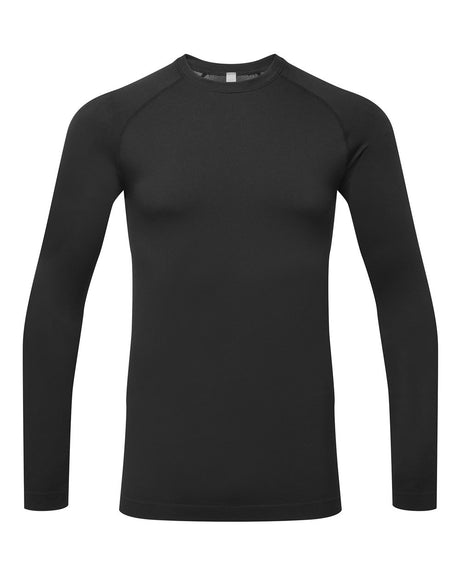 Onna Men's Unstoppable Fresh Long Sleeve Underscrub Base Layer T-Shirt. NN270 - Black