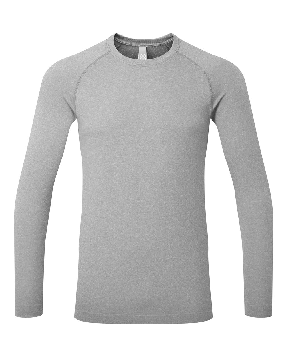 Onna Men's Unstoppable Fresh Long Sleeve Underscrub Base Layer T-Shirt. NN270 - Heather Grey