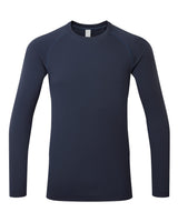 Onna Men's Unstoppable Fresh Long Sleeve Underscrub Base Layer T-Shirt. NN270 - Navy Heather