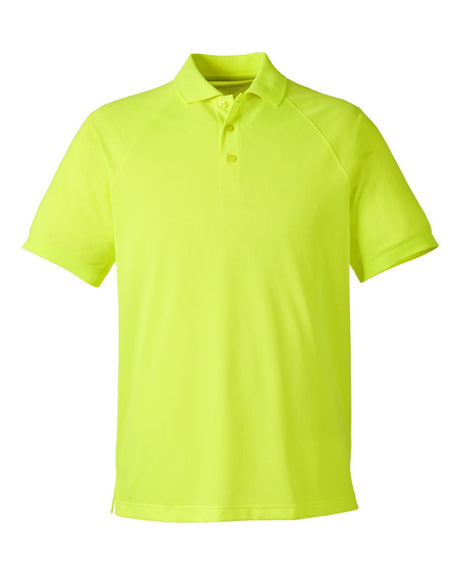 Harriton Men's Charge Snag and Soil Protect Polo. M208 - Safety Yellow