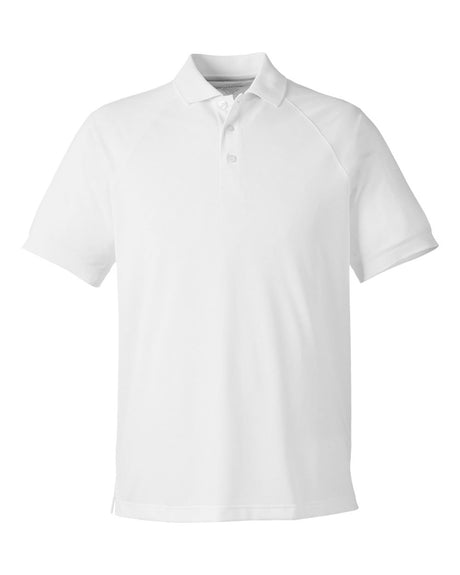 Harriton Men's Charge Snag and Soil Protect Polo. M208 - White