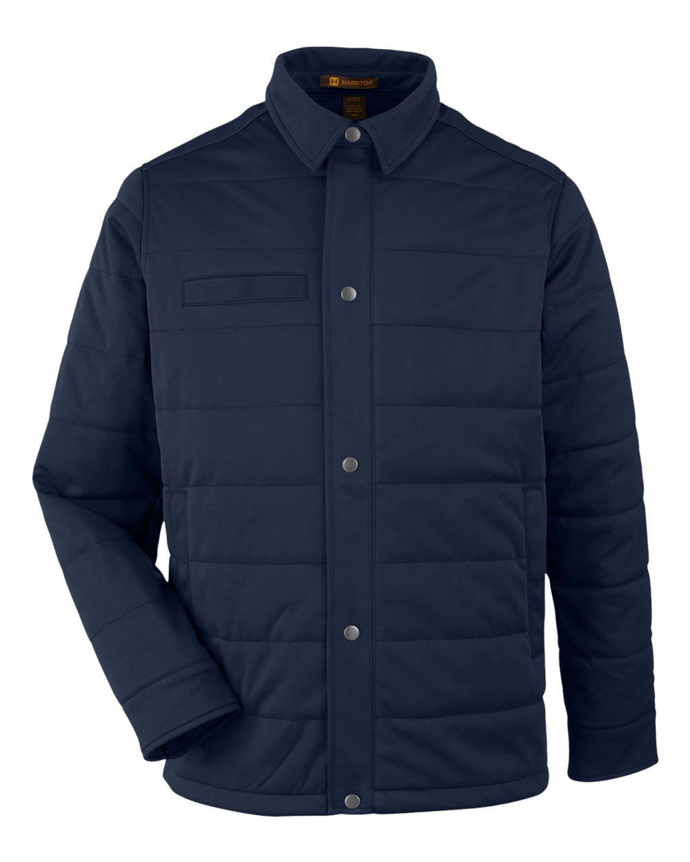 Harriton Unisex Guardian Soft Shell Chore Coat. M821 - Dark Navy
