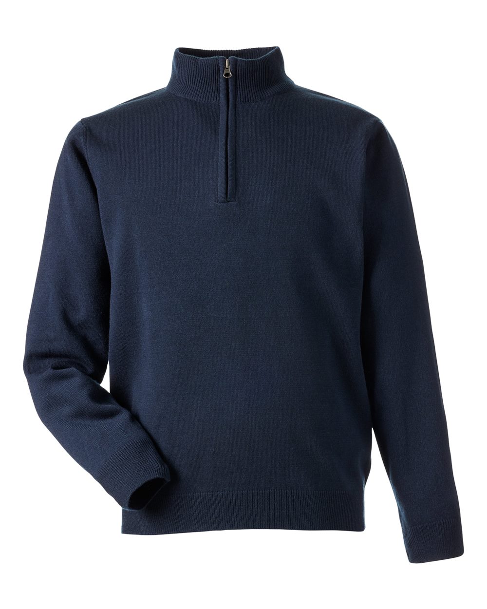 Harriton Unisex Pilbloc™ Quarter-Zip Pullover Sweater. M421 - Dark Navy