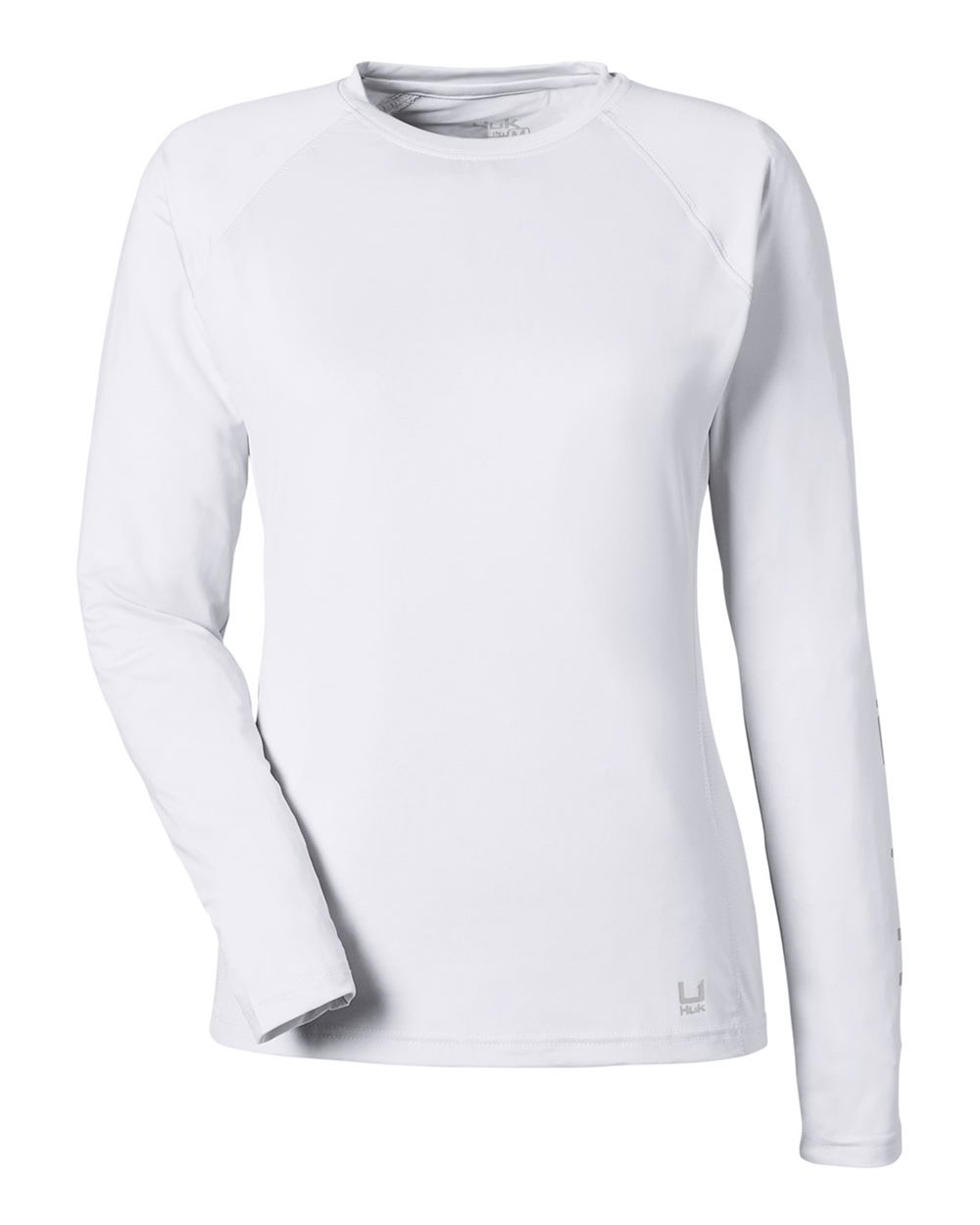 HUK Women's LoPro Pursuit Long Sleeve T-Shirt. H612L04 - White