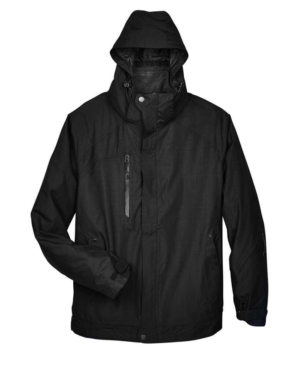 North End Men's Caprice 3-in-1 Jacket with Soft Shell Liner. 88178 - Black