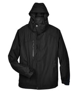North End Men's Caprice 3-in-1 Jacket with Soft Shell Liner. 88178 - Black