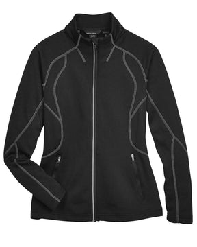 North End Women's Gravity Performance Fleece Jacket. 78174 - Black