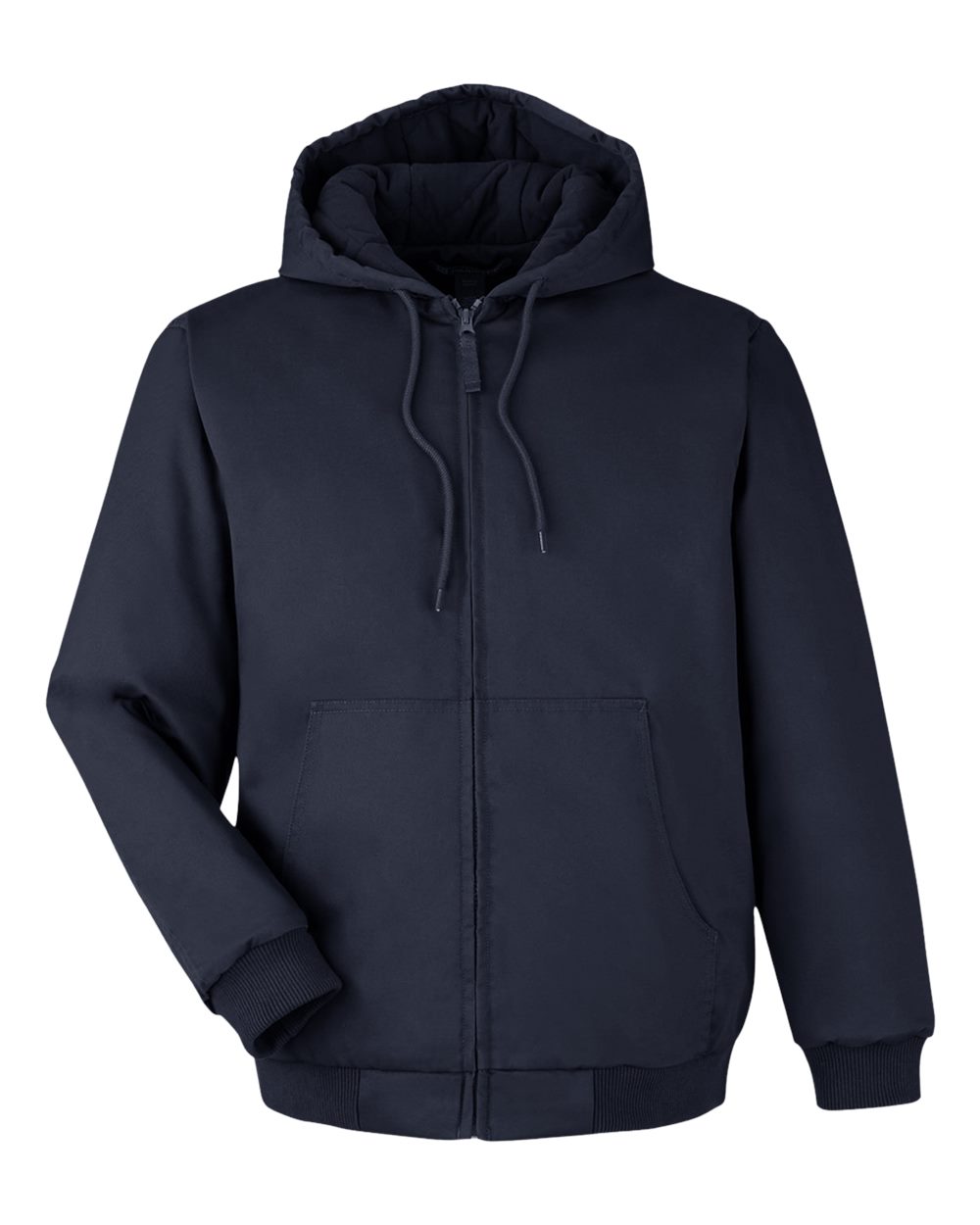 Harriton Unisex Tall ClimaBloc® Heavyweight Hooded Full-Zip Jacket. M722T - Dark Navy