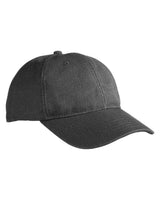 econscious Washed Hemp Unstructured Baseball Cap. EC7091 - Charcoal