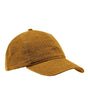 econscious Washed Hemp Unstructured Baseball Cap. EC7091 - Old Gold