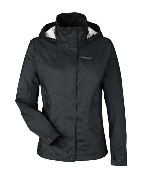 Marmot Women's PreCip® Eco Packable Rain Jacket. M15866 - Black