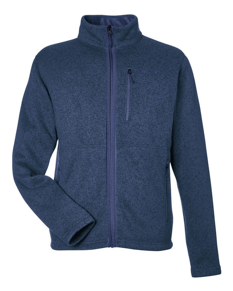 Marmot Men's Drop Line Fleece Jacket. M16223 - Arctic Navy Heather