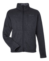 Marmot Men's Drop Line Fleece Jacket. M16223 - Black Heather