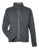 Marmot Men's Drop Line Fleece Jacket. M16223 - Steel Onyx Heather