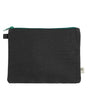 econscious Hemp Pouch. EC8402 - Black/ Kelly