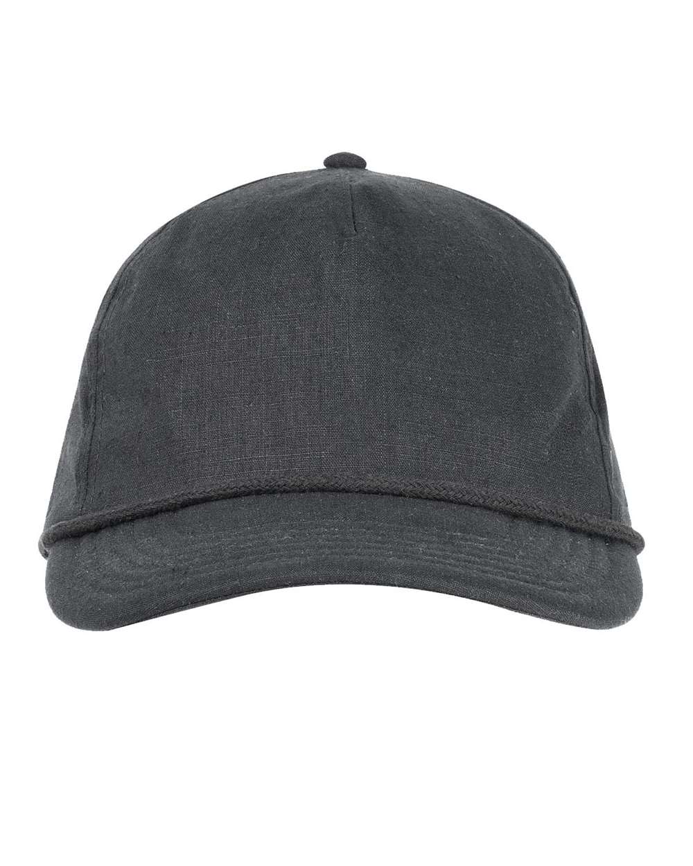 econscious Hemp Hero Five-Panel Cap. EC7103 - Black