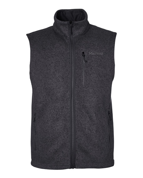 Marmot Men's Drop Line Vest. M16224 - Black Heather