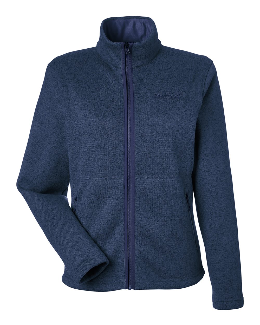 Marmot Women's Drop Line Fleece Jacket. M16250 - Arctic Navy Heather