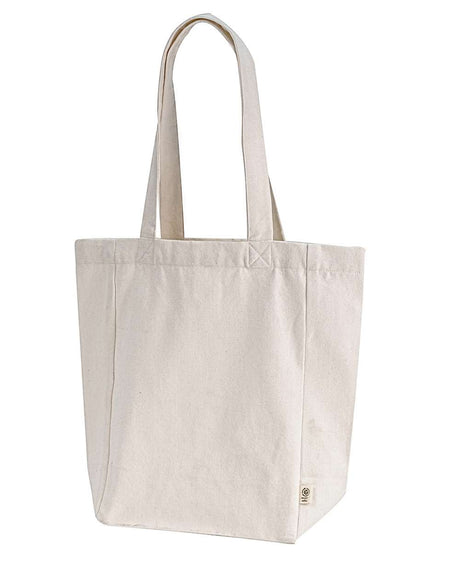 econscious Reclaimist Fiber Bookish Tote. EC8201 - Natural