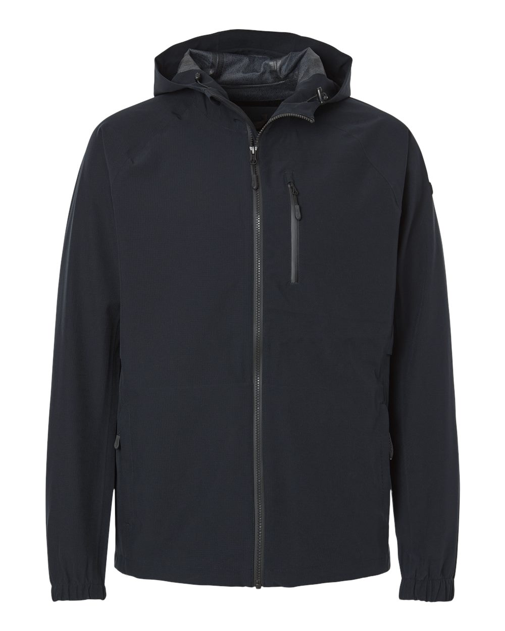 HUK Men's Rover Rain Jacket. H400148 - Black