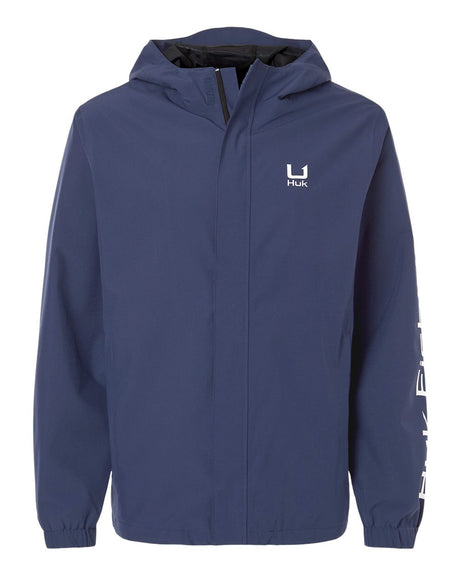 HUK Men's Storm Rain Jacket. H400159 - Naval Academy