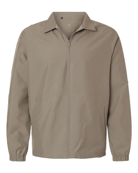 Adidas Men's Lifestyle Full-Zip Jacket. A714 - Putty Beige