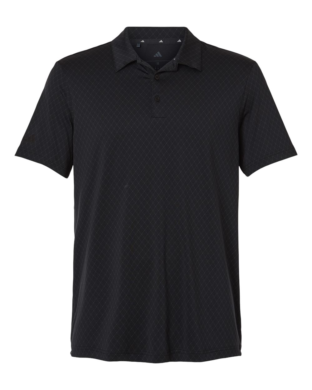 Adidas Men's 4-Way Stretch Printed Polo. A716 - Carbon