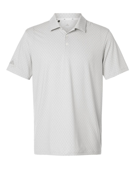 Adidas Men's 4-Way Stretch Printed Polo. A716 - White