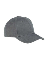 econscious Hemp Structured Baseball Cap. EC7090 - Charcoal