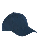 econscious Hemp Structured Baseball Cap. EC7090 - Navy