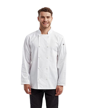 Artisan Collection by Reprime Unisex Recycled Chef Coat. RP657
