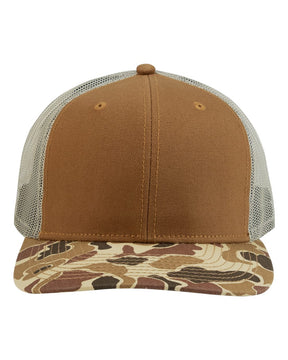 DRI DUCK Ridge Trucker Cap. 3091 - Saddle/ Duck Camo