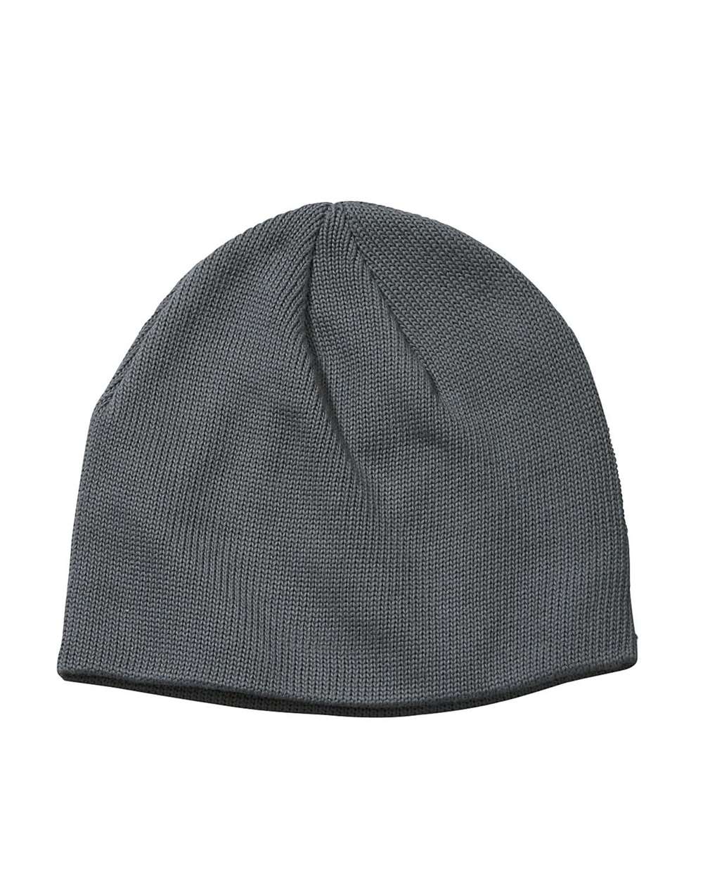 econscious Thin Rib 9" Beanie. EC7040 - Charcoal