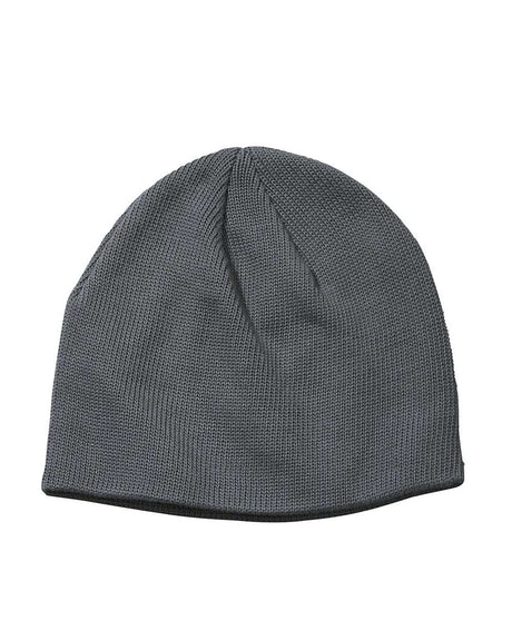 econscious Thin Rib 9" Beanie. EC7040 - Charcoal