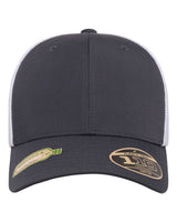 Flexfit 110® Recycled Mesh Cap. 110R - Charcoal/ White