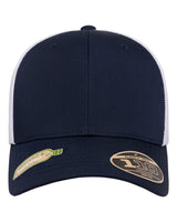 Flexfit 110® Recycled Mesh Cap. 110R - Navy/ White