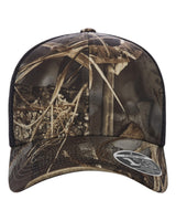 Flexfit 110® Mesh-Back Cap. 110M - Realtree Max7/ Brown