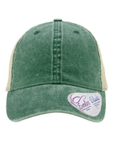 Infinity Her Women's Washed Mesh-Back Cap. TESS - Jade/ Daisy/ Khaki