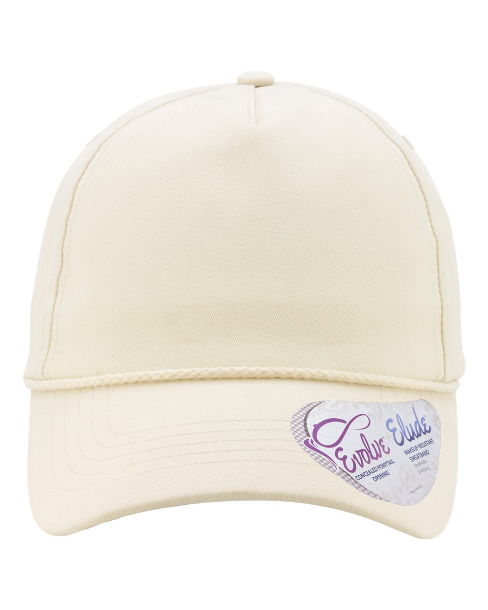 Infinity Her Women's Five-Panel Rope Cap. MAYA - Vanilla/ Longhorn