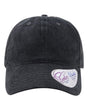 Infinity Her Women's Corduroy Cap. JO - Black / Black Leopard/ Black