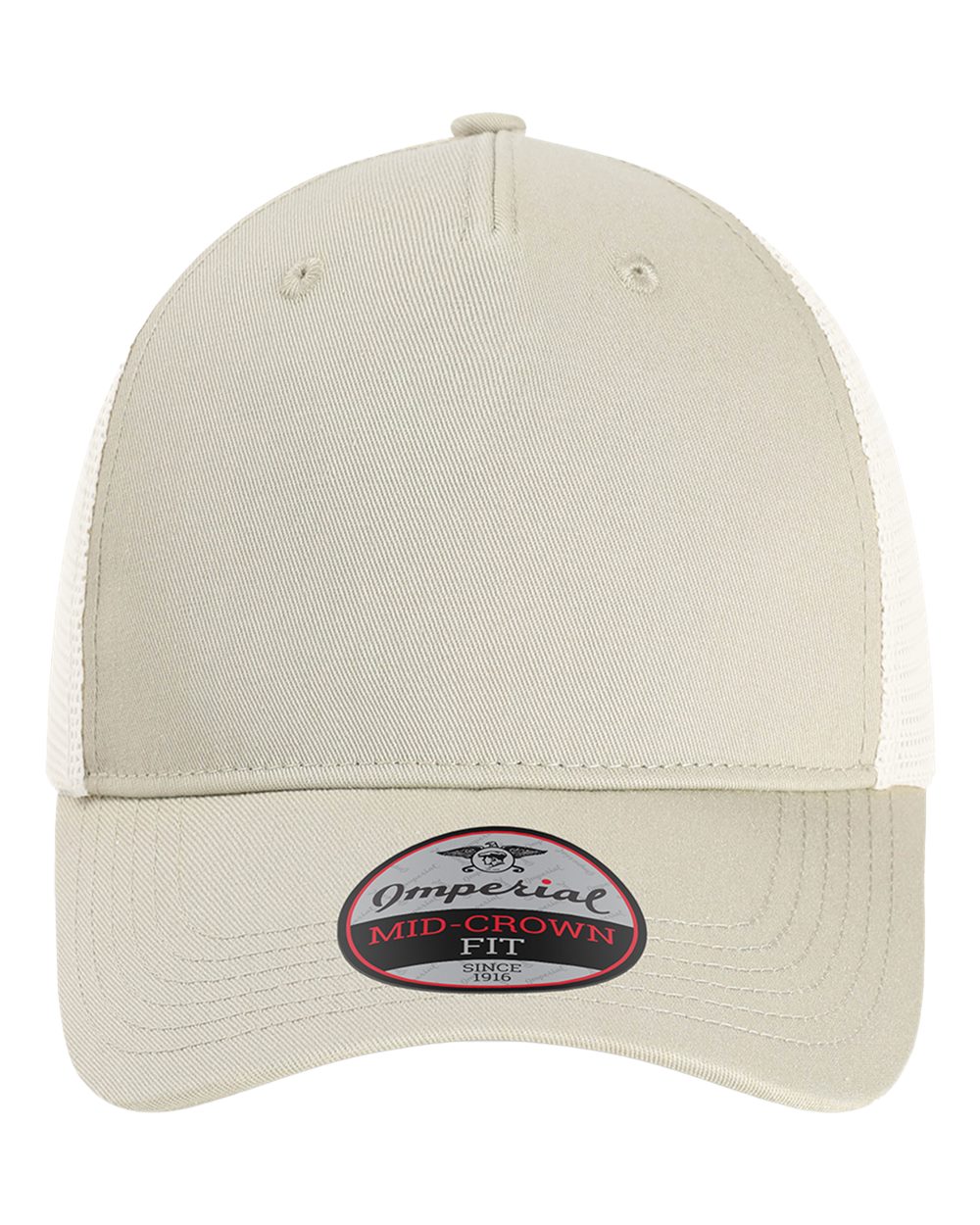 Imperial The Gambit Mesh Back Cap. X240M - Stone Khaki/ Stone