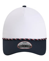 Imperial The Wrightson Cap. 5054 - White/ Navy/ Navy/ Red/ White