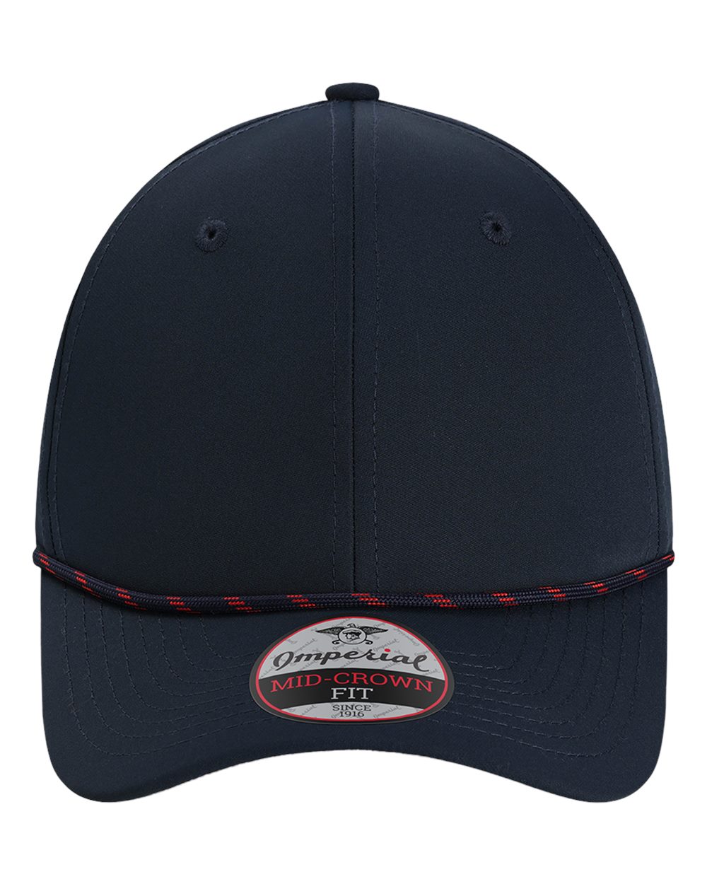 Imperial The Wingman Cap. 7054 - Navy/ Navy/ Red