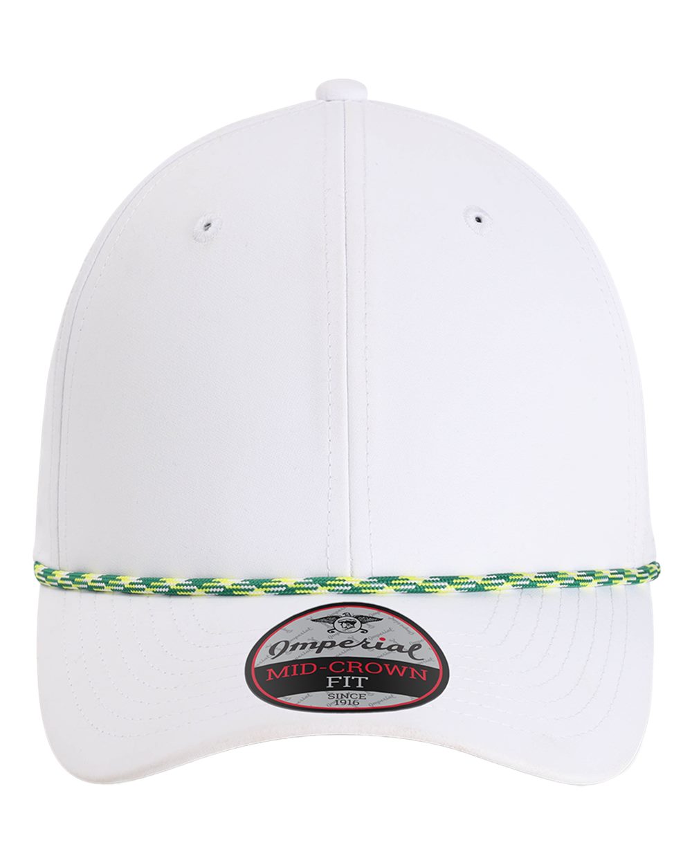 Imperial The Wingman Cap. 7054 - White/ Green/ Yellow