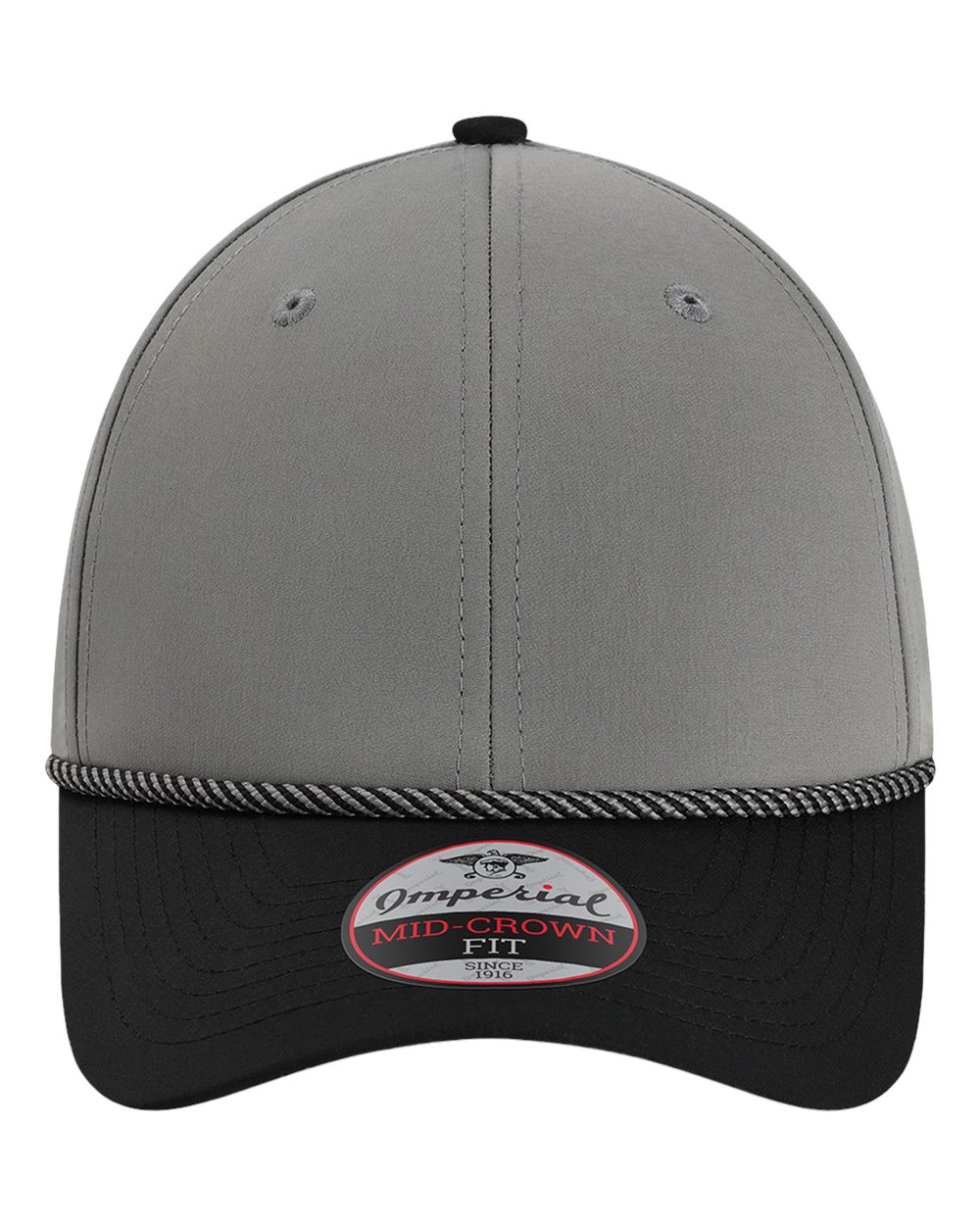 Imperial The Wingman Cap. 7054 - Grey/ Black/ Black/ Grey