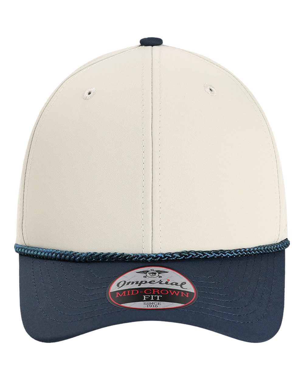 Imperial The Wingman Cap. 7054 - Putty/ Navy/ Navy