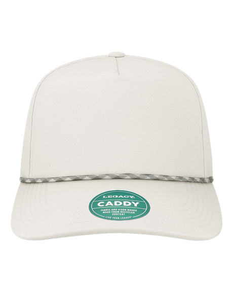 LEGACY The Caddy Rope Adjustable Cap. CADDY - White