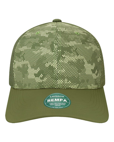 LEGACY Reclaim Mid-Pro Adjustable Cap. REMPA - Army Camo Dots